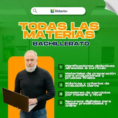 Todas las materias - Bachillerato